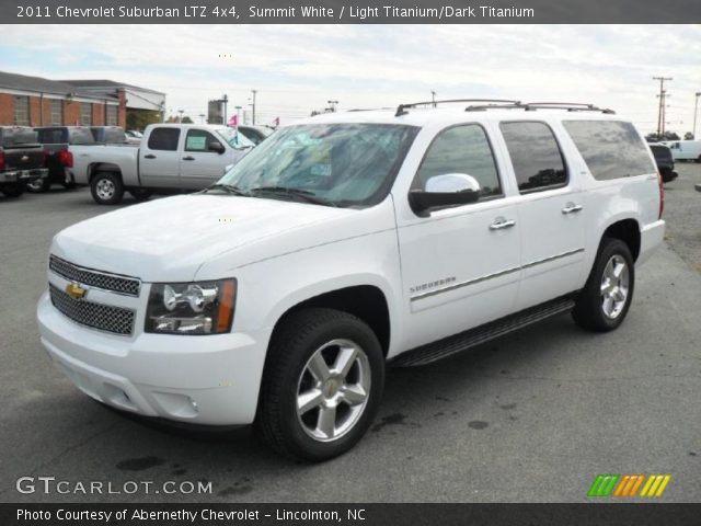 2011 Chevrolet Suburban LTZ 4x4 in Summit White