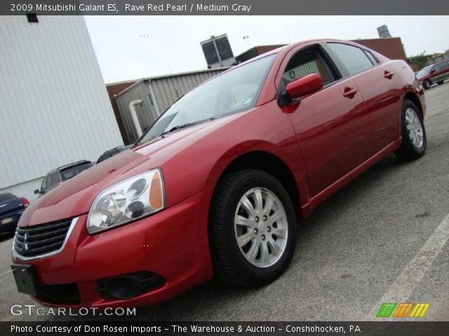 2009 Mitsubishi Galant ES in Rave Red Pearl