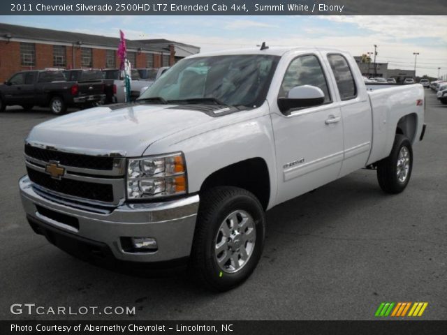 Summit White 2011 Chevrolet Silverado 2500hd Ltz Extended