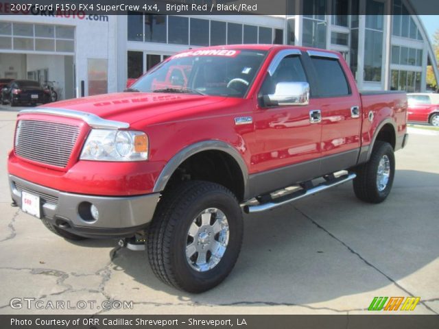 2007 Ford F150 FX4 SuperCrew 4x4 in Bright Red