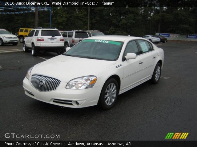2010 Buick Lucerne CXL in White Diamond Tri-Coat