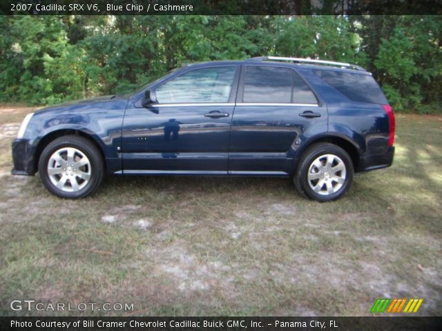 2007 Cadillac SRX V6 in Blue Chip