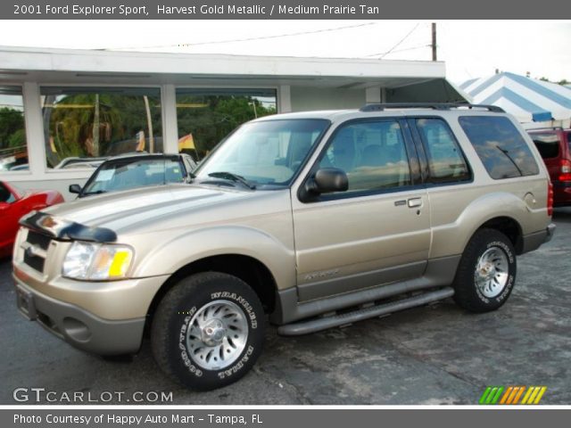 2001 Ford Explorer Sport in Harvest Gold Metallic