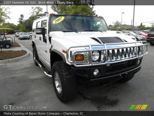 2007 Hummer H2 SUV in Birch White