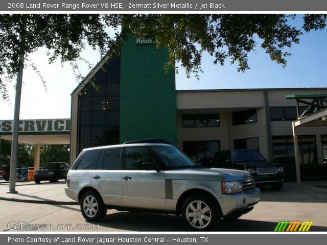 2008 Land Rover Range Rover V8 HSE in Zermatt Silver Metallic