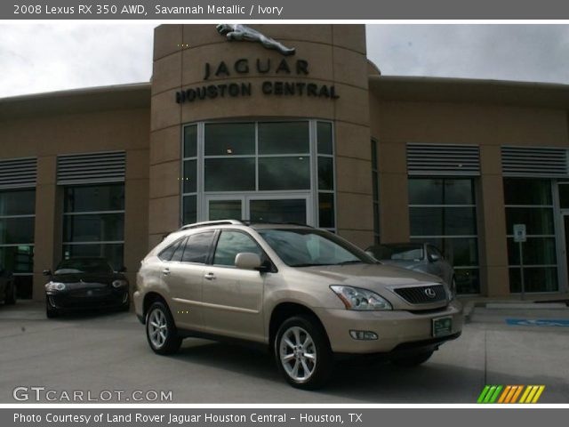2008 Lexus RX 350 AWD in Savannah Metallic
