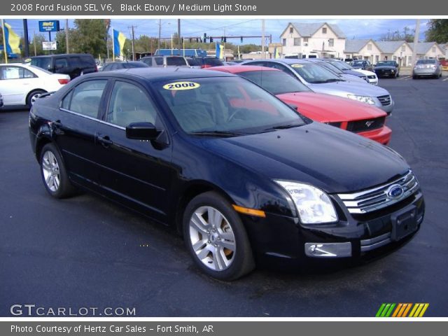 2008 Ford Fusion SEL V6 in Black Ebony