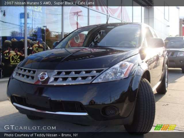 2007 Nissan Murano S AWD in Super Black
