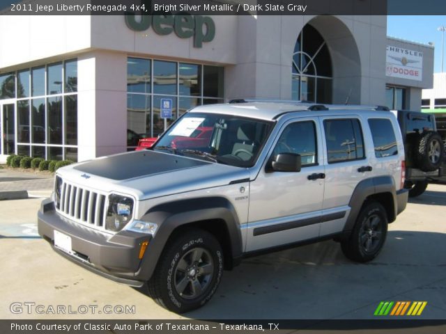 2011 Jeep Liberty Renegade 4x4 in Bright Silver Metallic