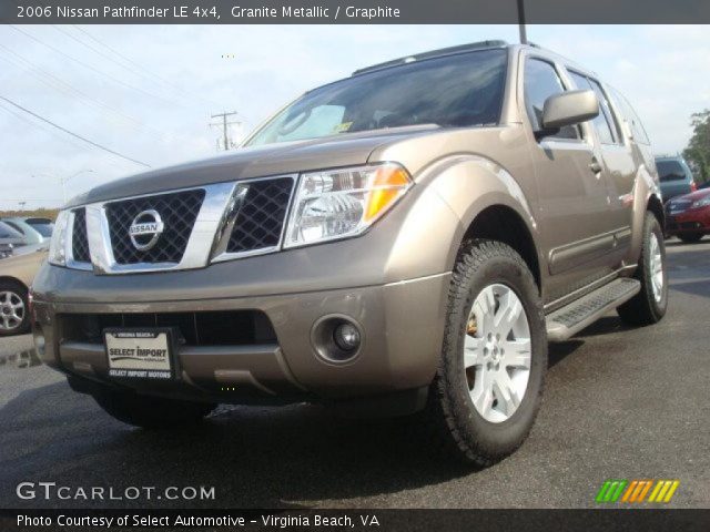 2006 Nissan Pathfinder LE 4x4 in Granite Metallic
