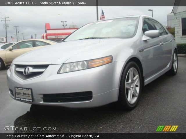 2005 Acura TL 3.2 in Satin Silver Metallic