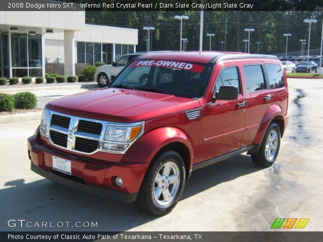 2008 Dodge Nitro SXT in Inferno Red Crystal Pearl