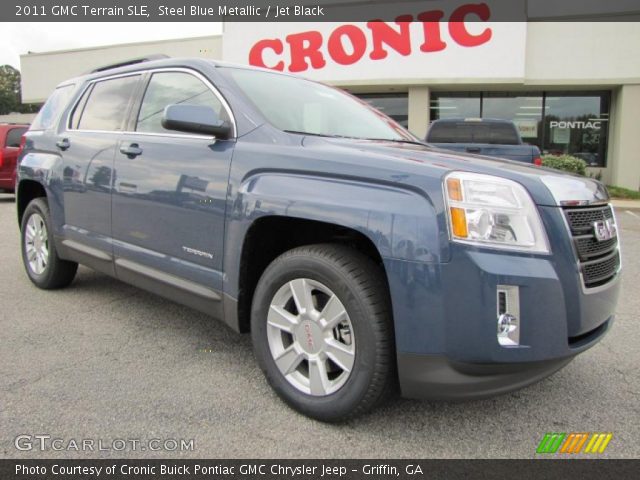 2011 GMC Terrain SLE in Steel Blue Metallic