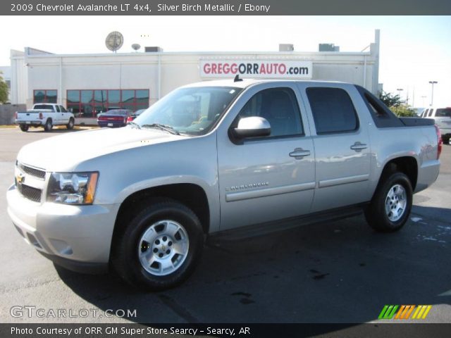 2009 Chevrolet Avalanche LT 4x4 in Silver Birch Metallic