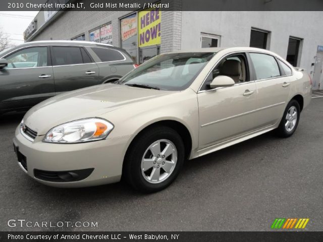 2010 Chevrolet Impala LT in Gold Mist Metallic