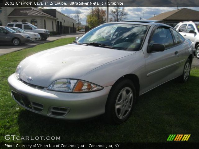 2002 Chevrolet Cavalier LS Coupe in Ultra Silver Metallic