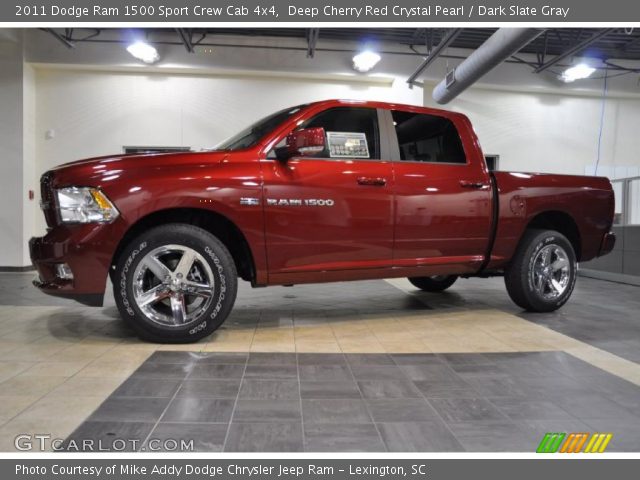 2011 Dodge Ram 1500 Sport Crew Cab 4x4 in Deep Cherry Red Crystal Pearl