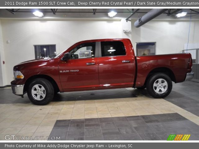 2011 Dodge Ram 1500 SLT Crew Cab in Deep Cherry Red Crystal Pearl
