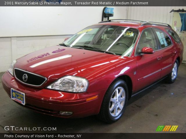 2001 Mercury Sable LS Premium Wagon in Toreador Red Metallic