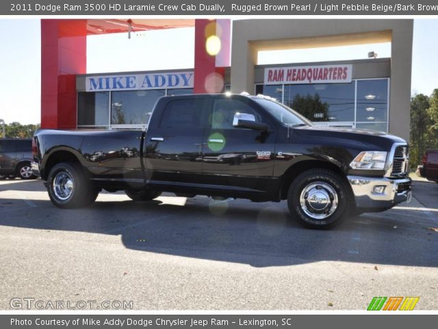 2011 Dodge Ram 3500 HD Laramie Crew Cab Dually in Rugged Brown Pearl