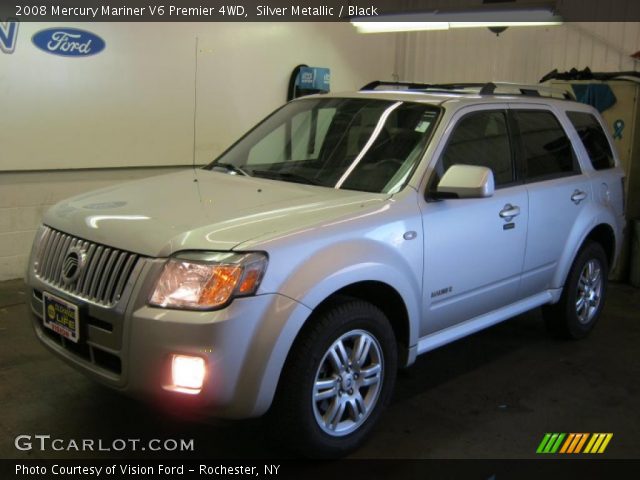 2008 Mercury Mariner V6 Premier 4WD in Silver Metallic