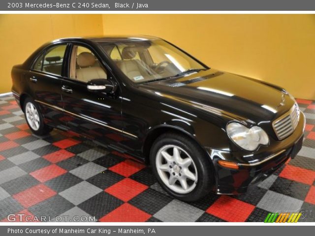 2003 Mercedes-Benz C 240 Sedan in Black