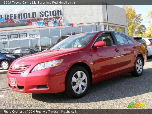 2009 Toyota Camry LE in Barcelona Red Metallic