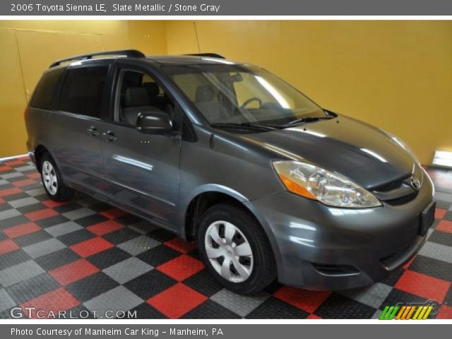 2006 Toyota Sienna LE in Slate Metallic