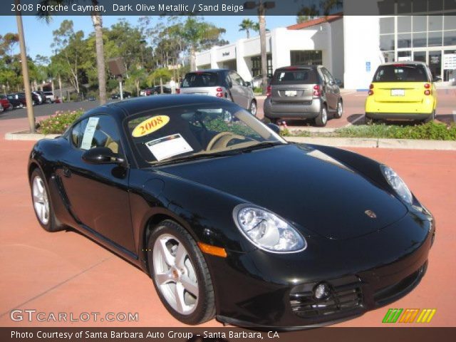 2008 Porsche Cayman  in Dark Olive Metallic