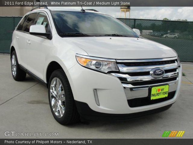 2011 Ford Edge Limited in White Platinum Tri-Coat