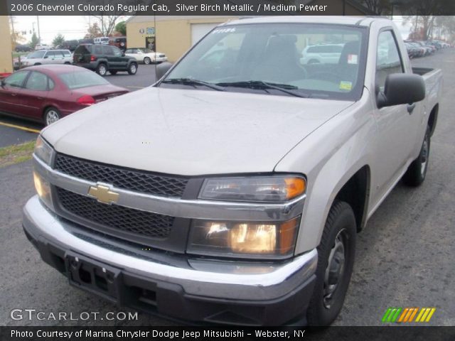 2006 Chevrolet Colorado Regular Cab in Silver Birch Metallic