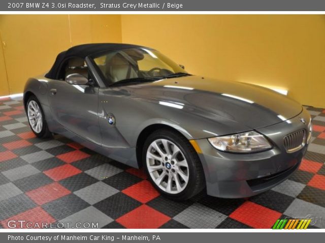 2007 BMW Z4 3.0si Roadster in Stratus Grey Metallic