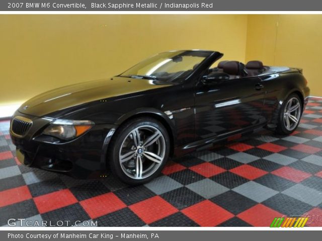 2007 BMW M6 Convertible in Black Sapphire Metallic