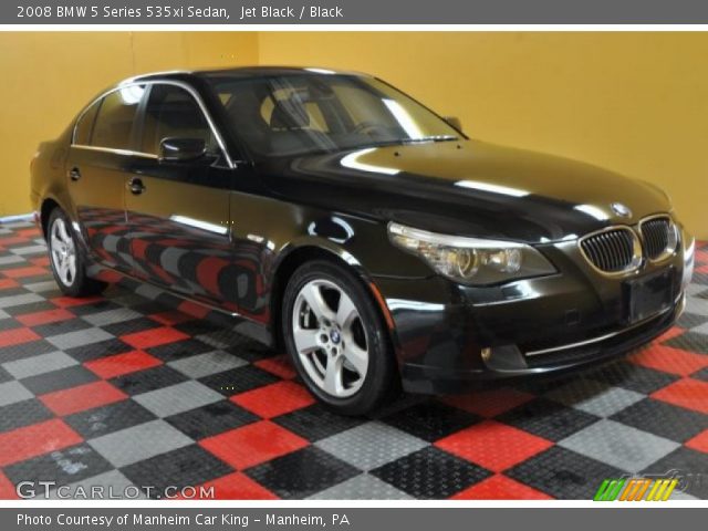 2008 BMW 5 Series 535xi Sedan in Jet Black