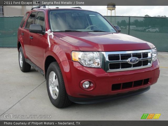 2011 Ford Escape XLT in Sangria Red Metallic