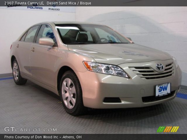 2007 Toyota Camry LE in Desert Sand Mica