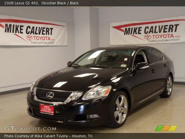 2008 Lexus GS 460 in Obsidian Black