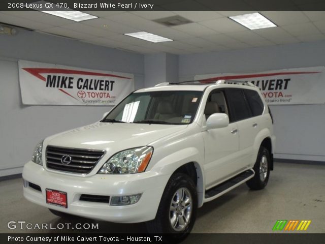 2008 Lexus GX 470 in Blizzard White Pearl