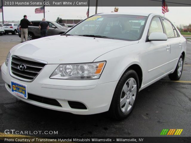 2010 Hyundai Sonata GLS in Pearl White