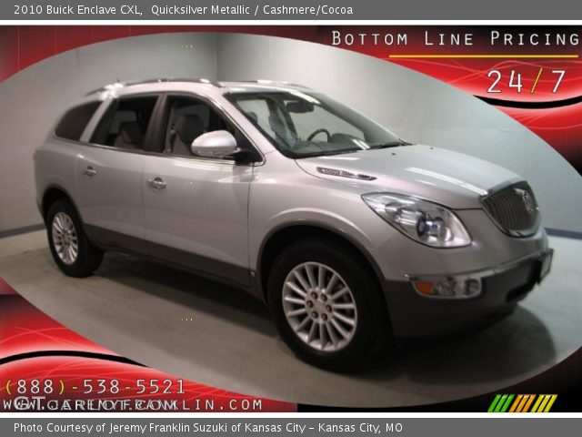 2010 Buick Enclave CXL in Quicksilver Metallic