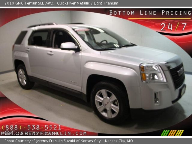 2010 GMC Terrain SLE AWD in Quicksilver Metallic