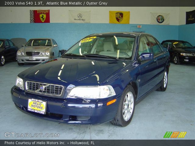 2003 Volvo S40 1.9T in Atlantic Blue Metallic