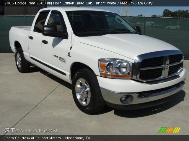 2006 Dodge Ram 2500 Big Horn Edition Quad Cab in Bright White