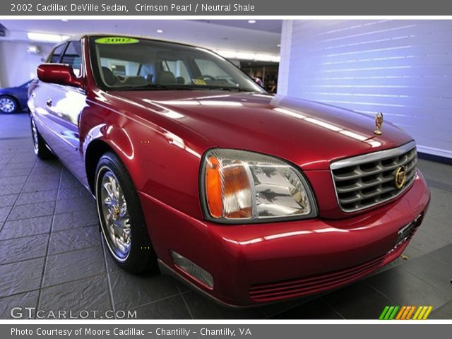 2002 Cadillac DeVille Sedan in Crimson Pearl