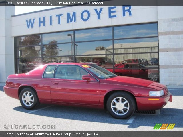 2000 Cadillac Eldorado ETC in Crimson Red Pearl