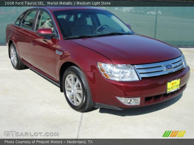 2008 Ford Taurus SEL in Merlot Metallic