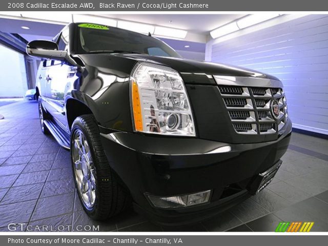 2008 Cadillac Escalade AWD in Black Raven