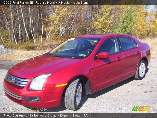 2009 Ford Fusion SE in Redfire Metallic