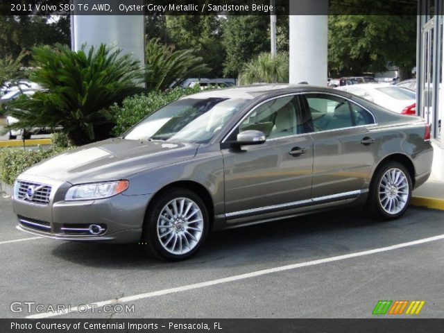 2011 Volvo S80 T6 AWD in Oyster Grey Metallic