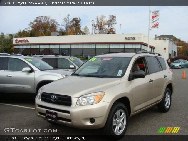 2008 Toyota RAV4 4WD in Savannah Metallic